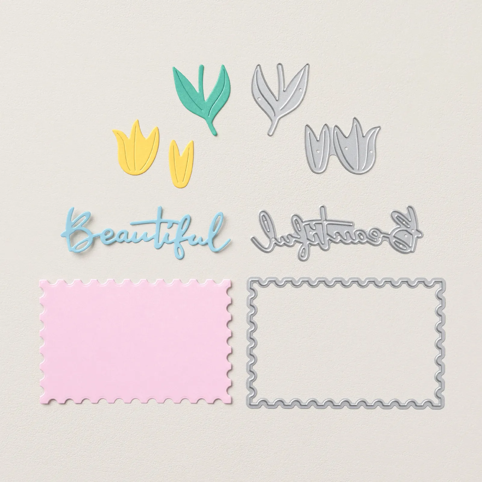 Images of add-on dies for the seasonal Paper Pumpkin package